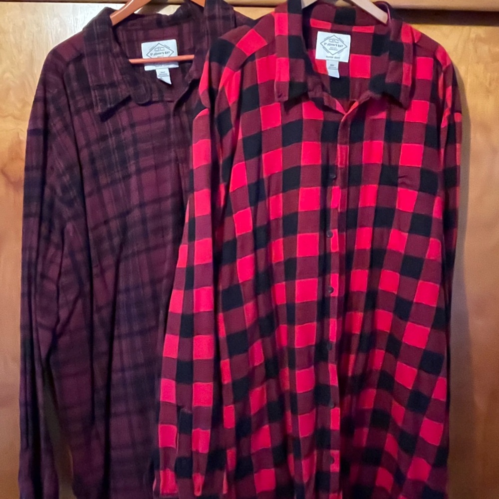Big and Tall Flannel Shirts